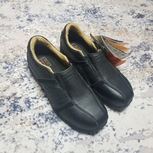 Ladies Size 8.5 Black Dakota Steel Toe Work Shoe CSA Approved New With Tags